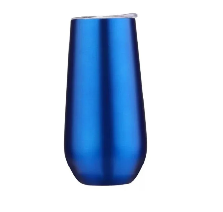 Personalized Insulated Stainless Steel 6oz Champagne Tumbler Swig