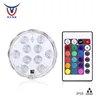 Submersible LED Lights Waterproof Multi Color Underwater Lights with Remote Battery Operated LED Decorative Lights