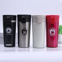 

stainless steel coffee mugs, double wall insulated vacuum cup With Lid