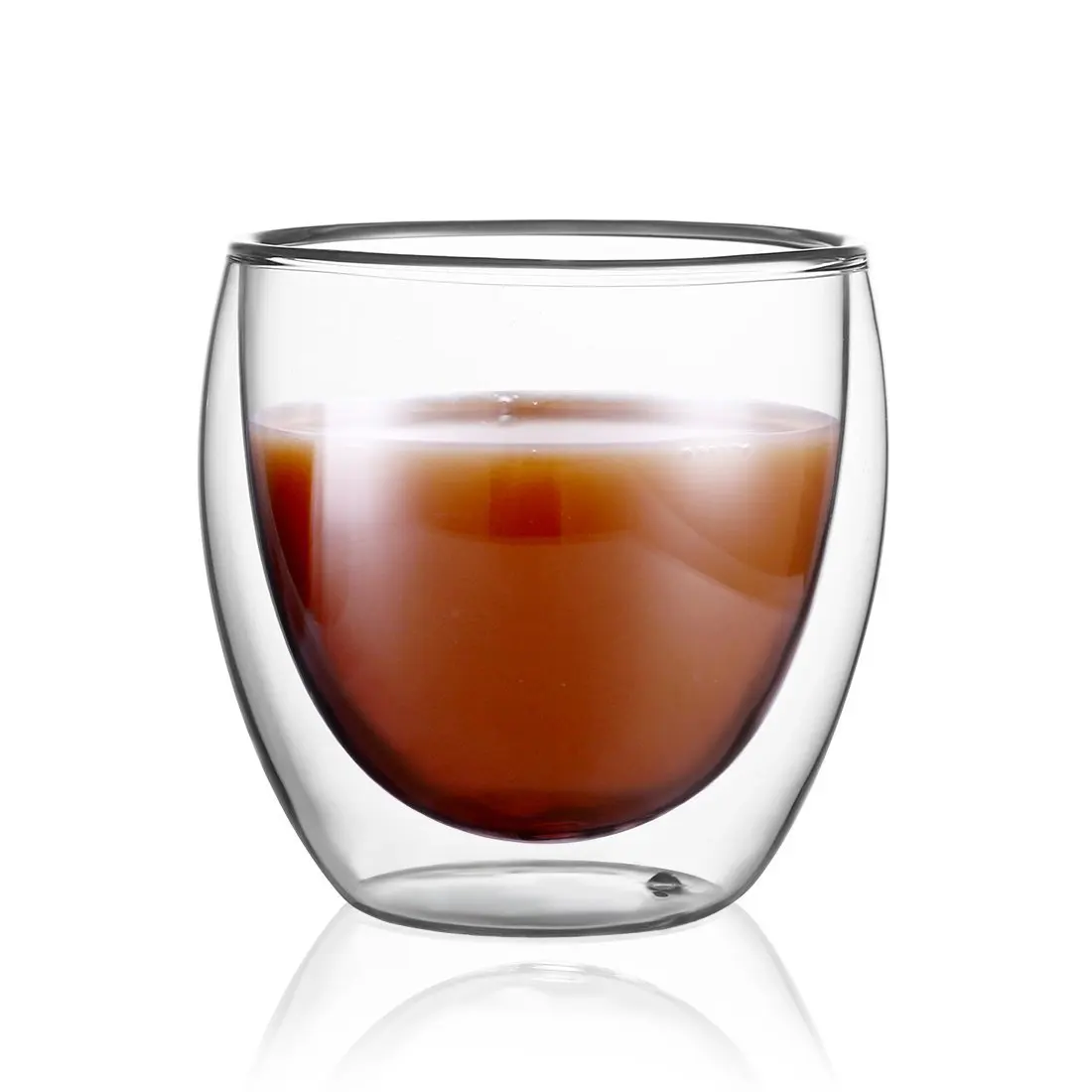 Aihpo06 Drinking Keep Reusable Clear Pyrex 7oz 200ml Borosilicate