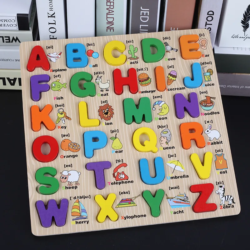 alphabet puzzle board