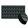 36 briochettes black cake mould set silicone cake mold tool silicone bakeware