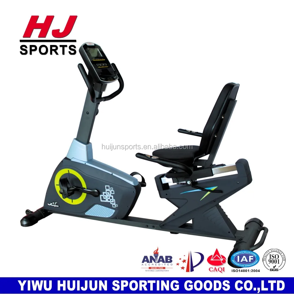 recumbent magnetic exercise bike