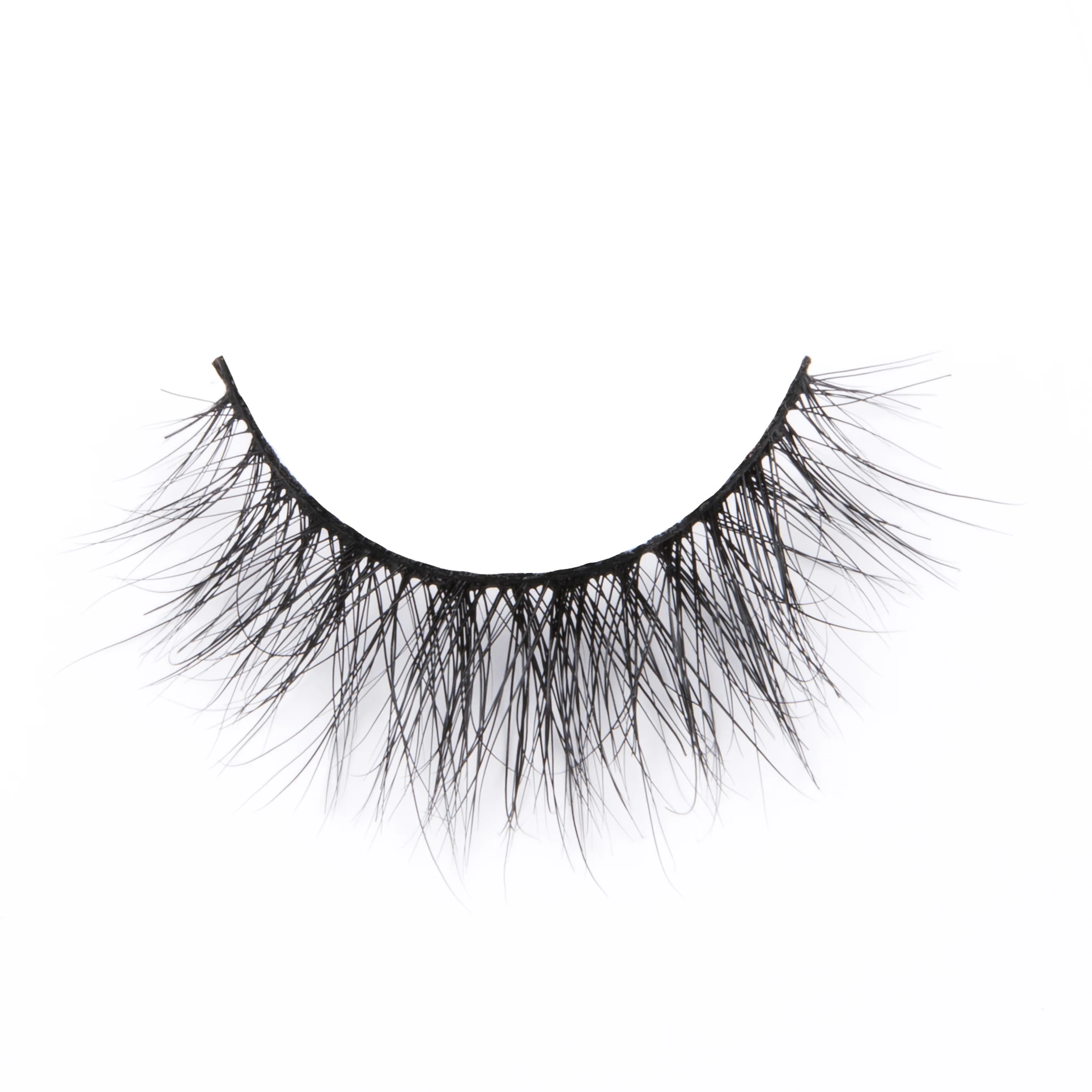

6D03 wholesale 100% real siberian mink fur mink eyelashes 3d mink lashes, Natural black
