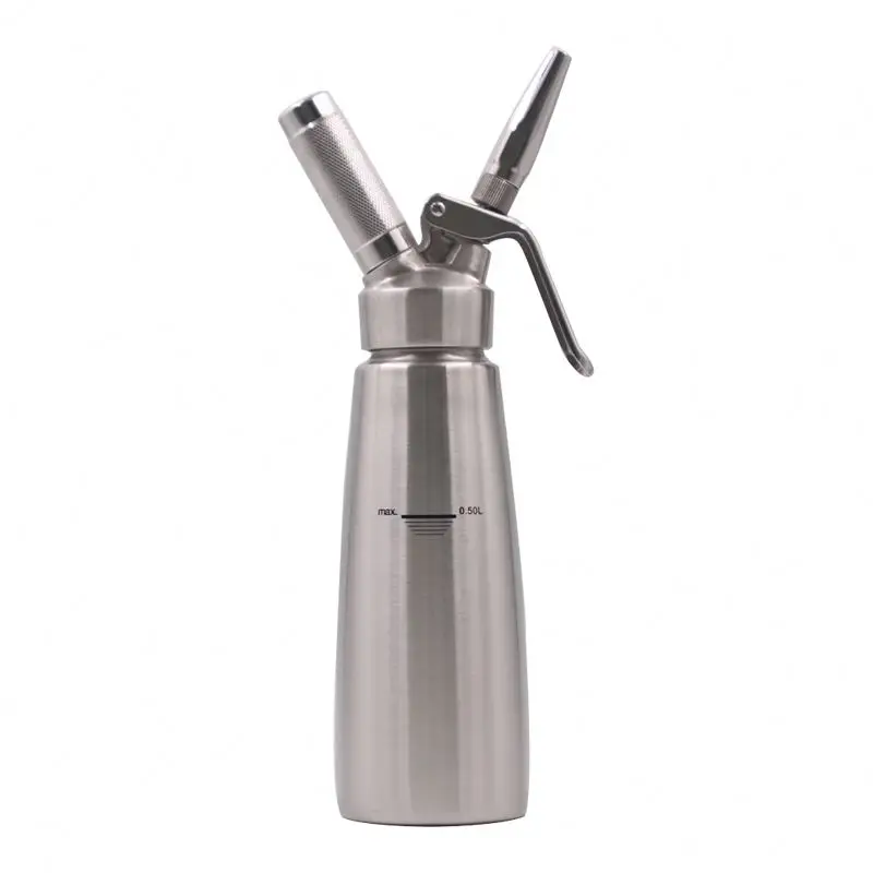 

new portable cream faucet stainless steel cold brew nitro coffee bottle, Silver or customized
