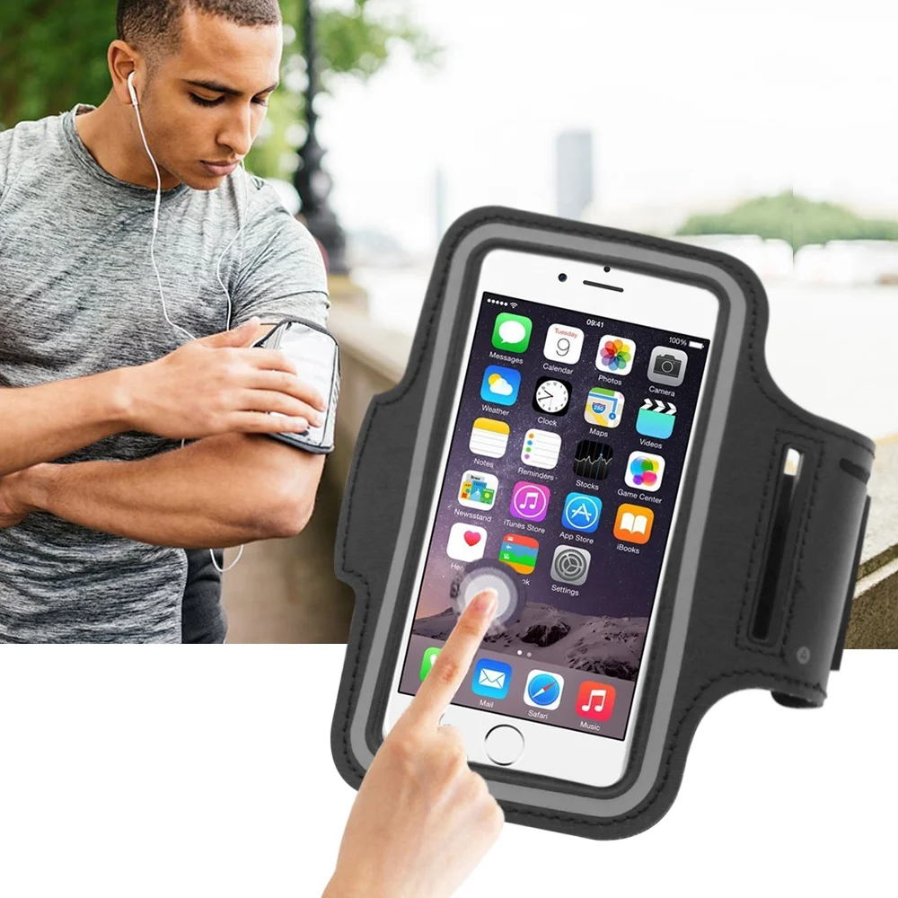 FREE SHIPPING ! Best gift custom Adjustable Arm Band Mobile Phone Cover sports Bags Case for iphone 6 6s 7 8 X