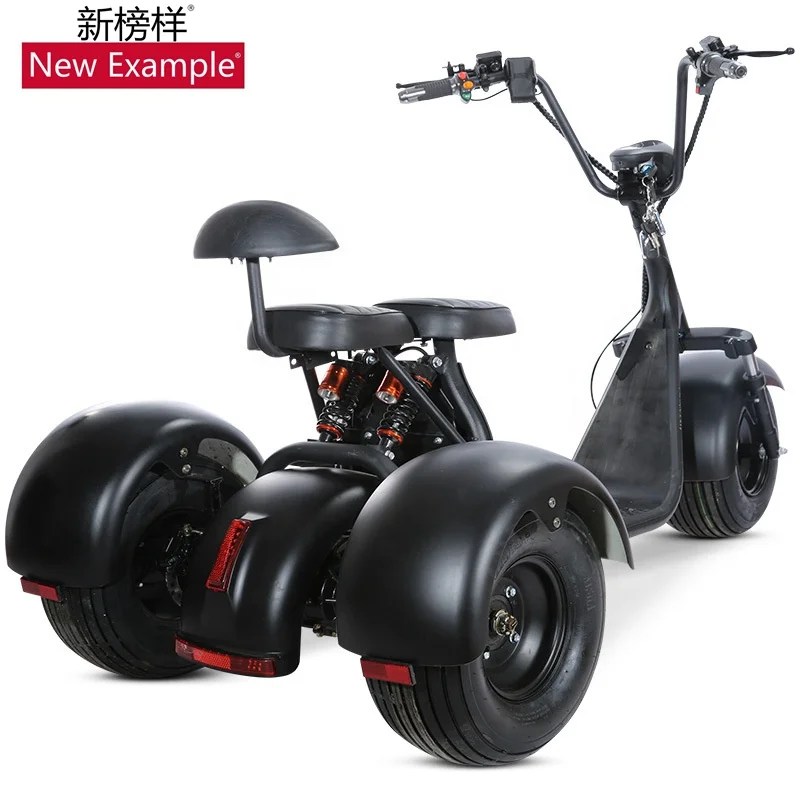 

Best price scooter three wheel bicycle with 2 seat hot selling 3 wheel electric scooter citycoco x7 3 wheel motorcycle scooter