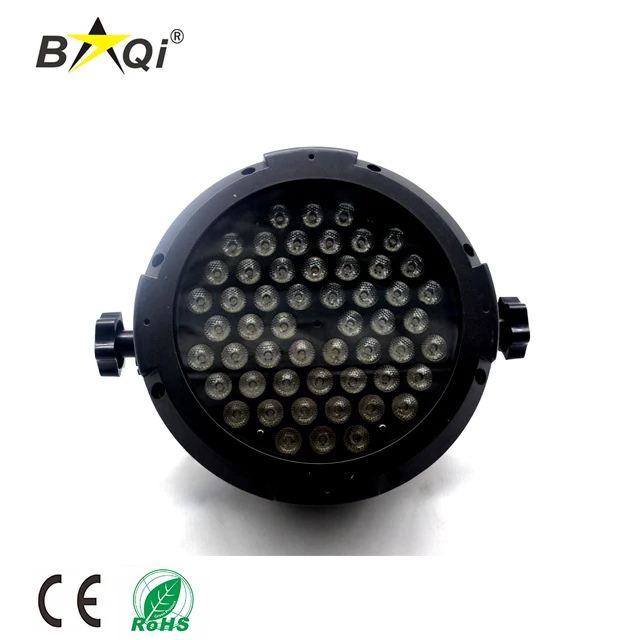 54pcs 3w RGBW dmx controller waterproof led par light dj lights mixer