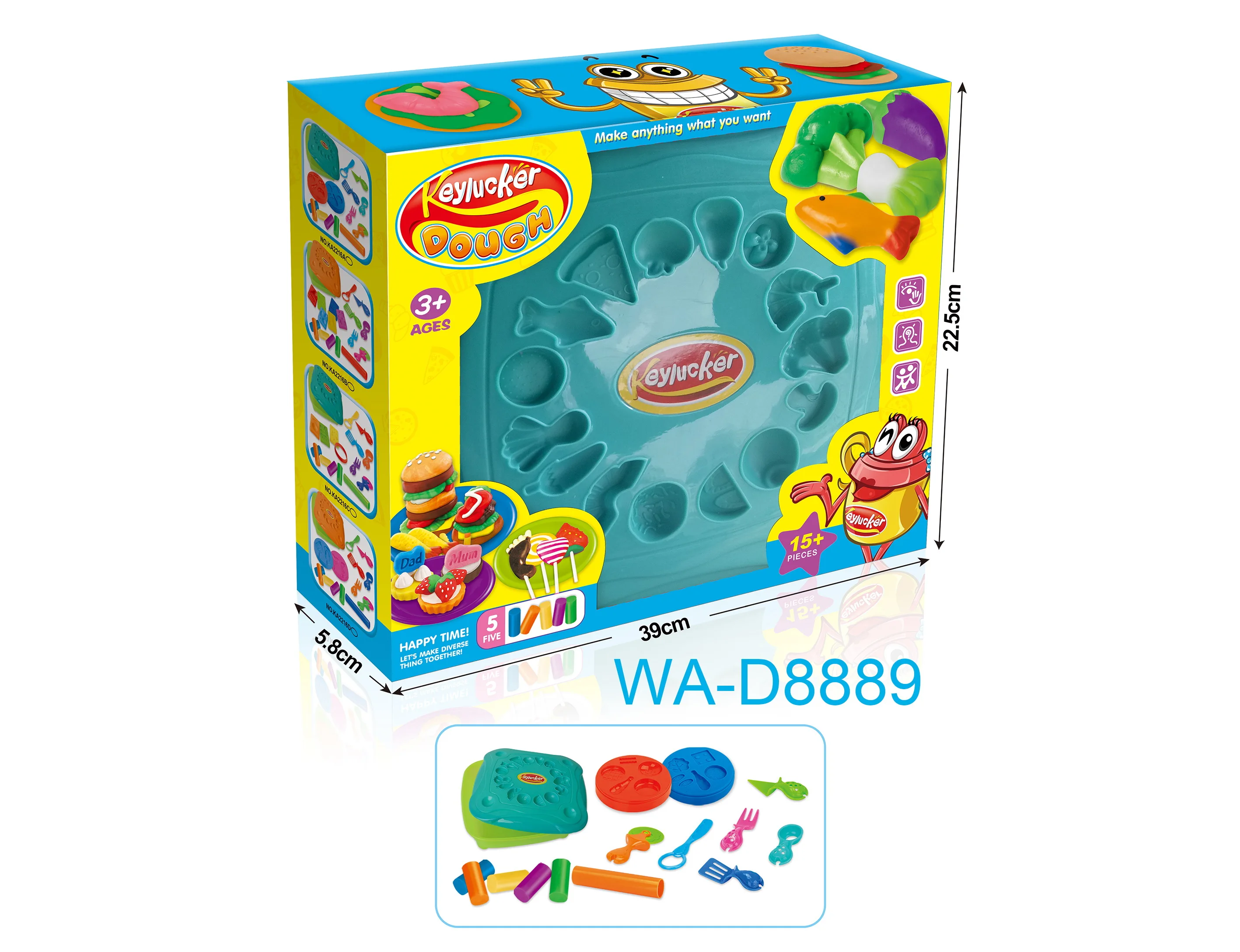 plasticine play set