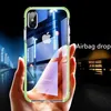 Hybrid Gasbag ShockProof Soft Clear Case for iPhone XS Max XR X Silicone TPU Clear Case Cover