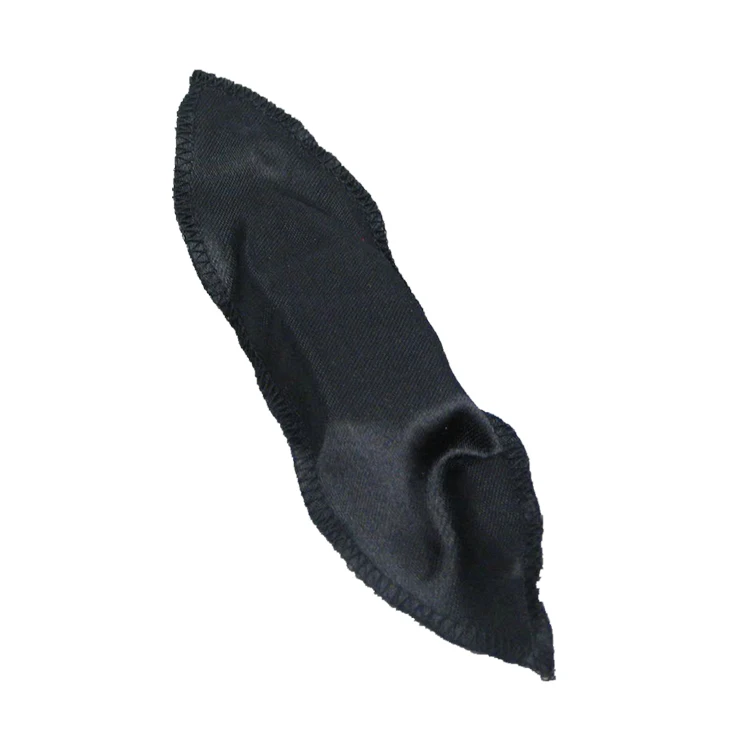 Black Soft Satin Sleeping Pillow Rollers Buy Black Soft Satin