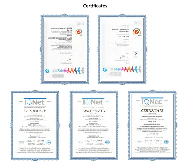 Certificates