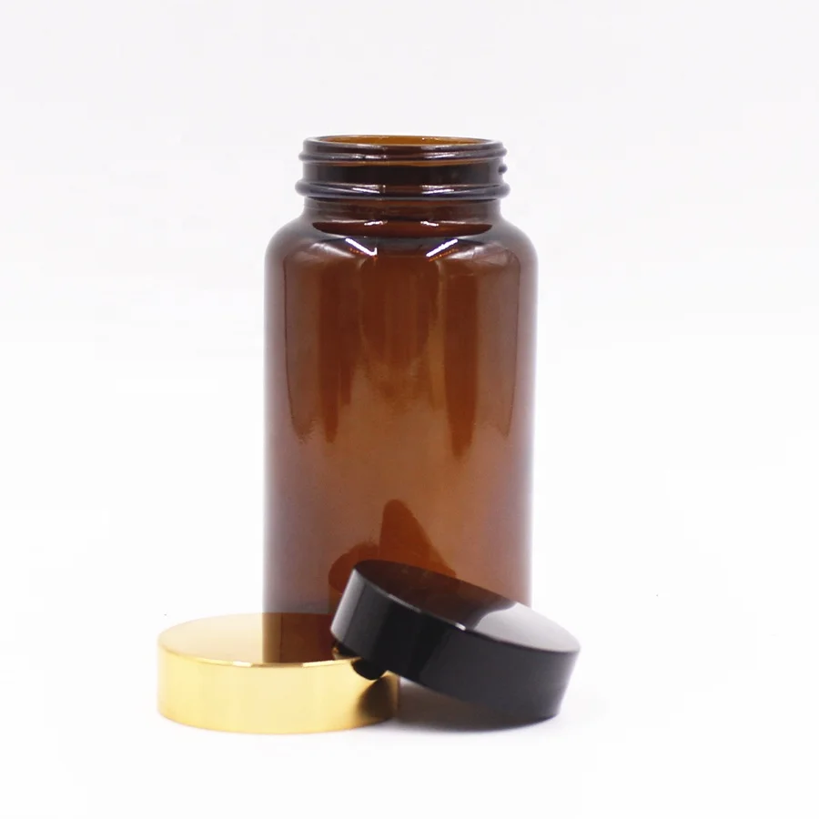 whole sale 250cc  amber tablet bottles