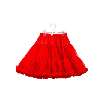 baby girl red tutu skirt