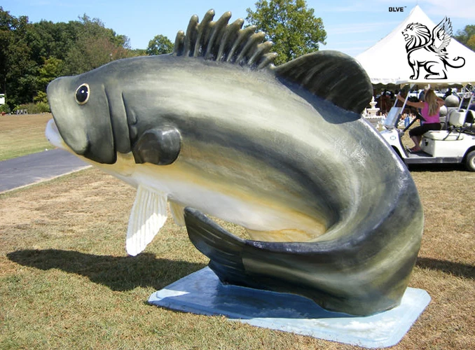 garden fish statues