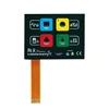 New product illuminated backlight membrane switch fpc metal dome button panel switch