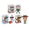 FUNKO POP Toy Story Three Eyes Hudi Buzz light Films around the hand toys doll action figure model