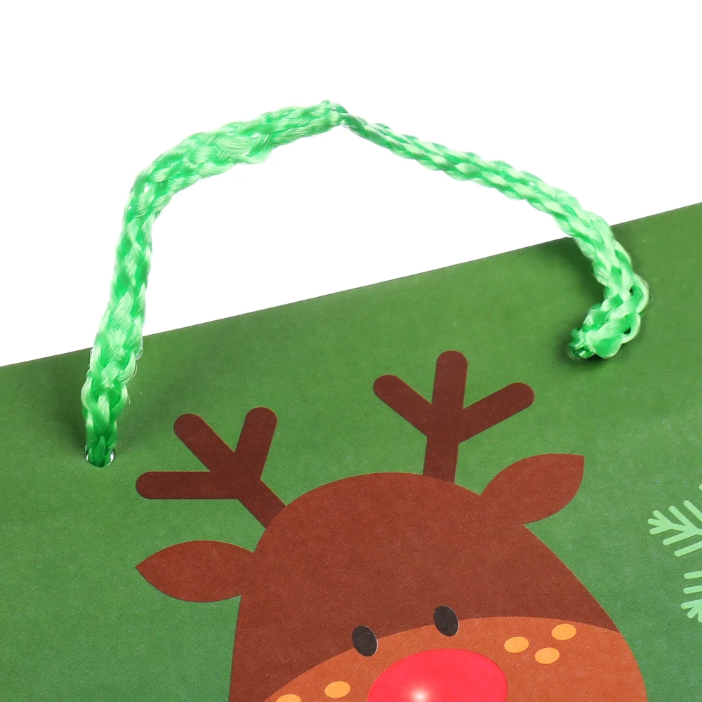 New Product High Quality Reusable Lovely Small Deer Paper Shopping Bag