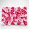 Cheap Fake Black Blue Big Silk Artificial Rose And Hydrangea Orchids Flower Wall