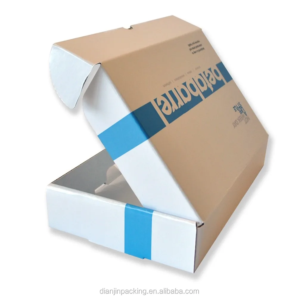 2018 Top Sell Embossing OEM White board Paper packaging box