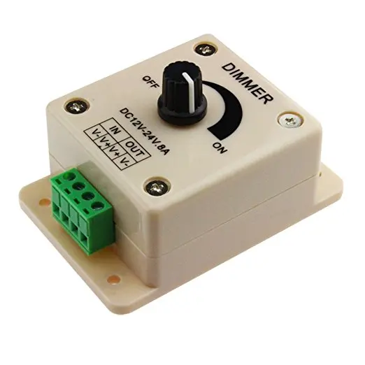 Useful PWM Dimming Dimmer Controller Switch For LED Lights or Ribbon 5050 strip 12V 8A Dimmer