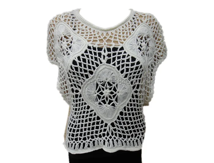 hairpin lace blouse