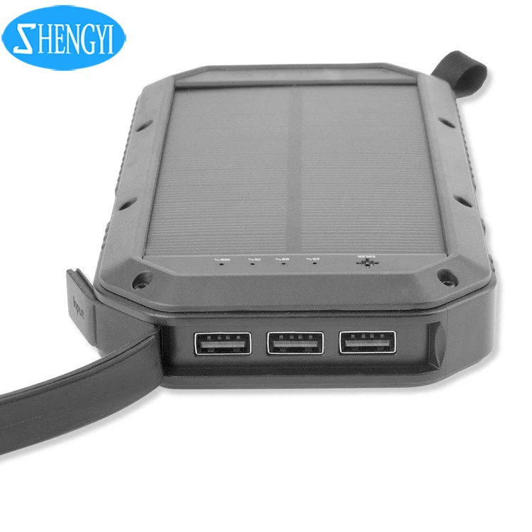 

High Quality 10W Quick Charging Wireless Charger FCC CE Solar Powerbank 30000mah