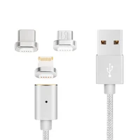 

Great Quality Magnetic Android Charging Fabric Braided Micro Usb Data Cable