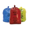 China Yellow Yellow Medical Waste Bag Large Autoclave Plastic Biohazard Garbage Bag For Hospital Waste