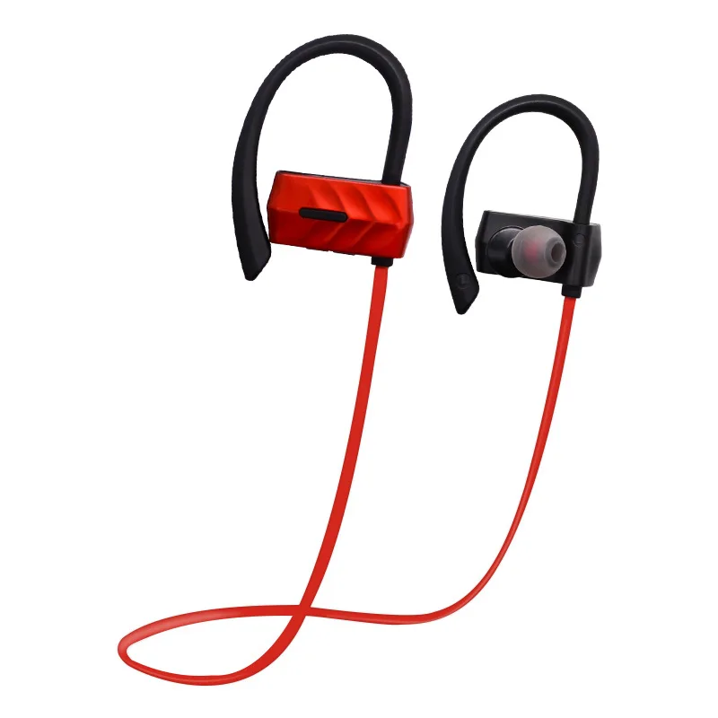 

H21 Wireless Headphone, Sport Bluetooth Headset with IPX5 Sweatproof Built-in Mic 8 Hours Playing for Gym Running Workout, Black red green rose gold