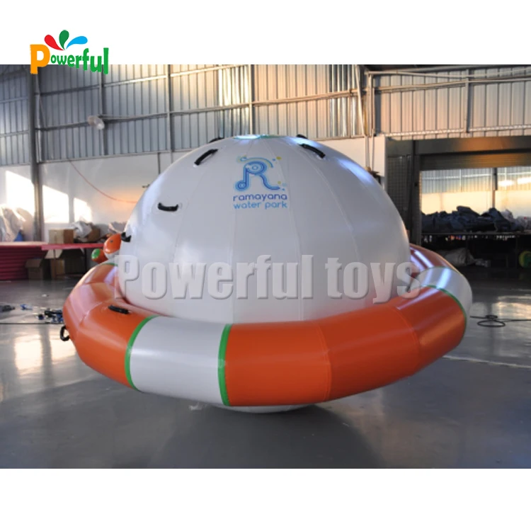 2.5m Inflatable Water Rocker for children aqua toys Inflatable Saturn rocker UFO games