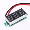 Taidacent 2 Wire Voltmeter 0.36-inch DC Digital LED Panel Voltmeter DC2.50V-32.0V LED Display Digital Voltmeter