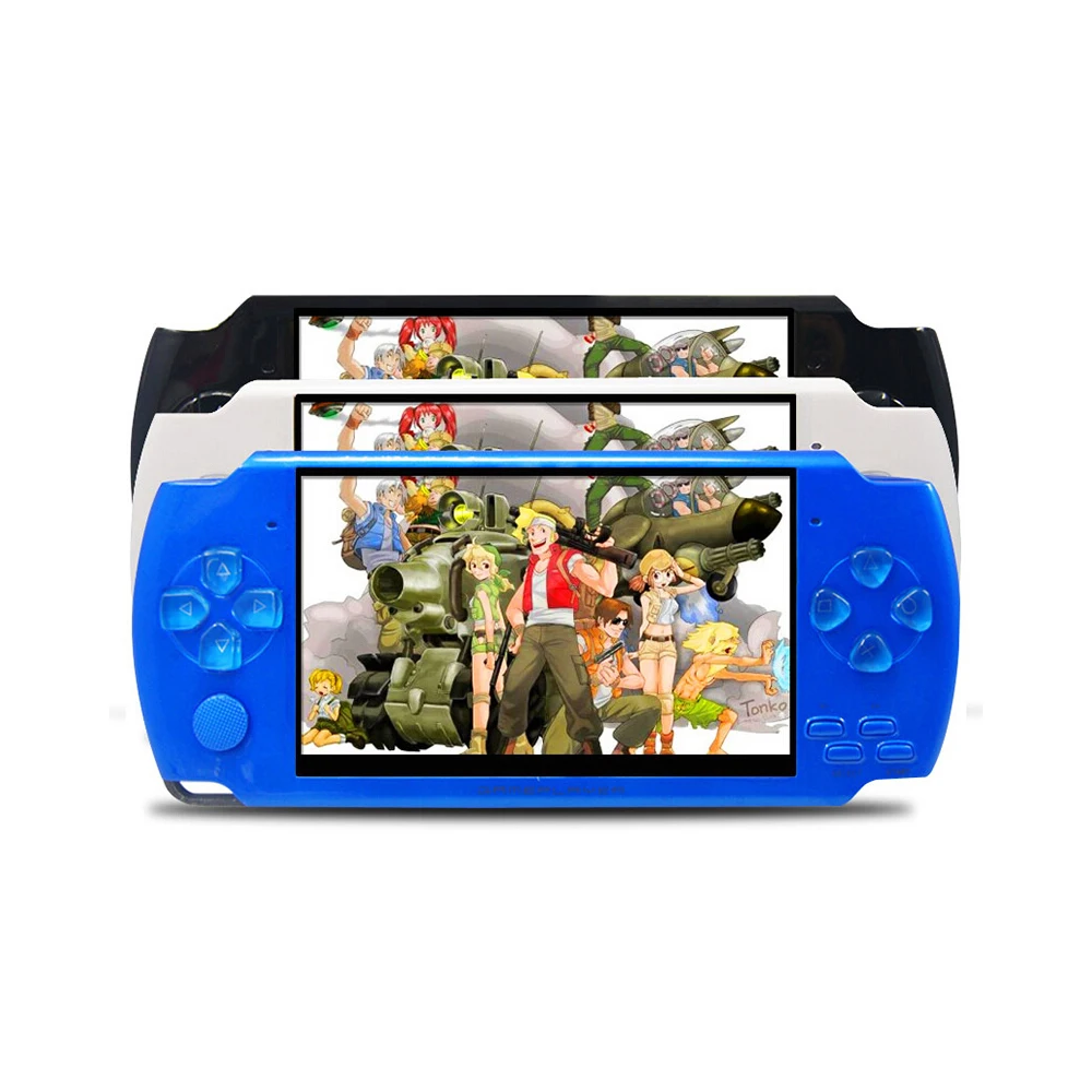 Video Game Console 32 Bit Handheld Classic Game Player 80's Retro Gaming Video System, Built-in 500 Classic Old School Games