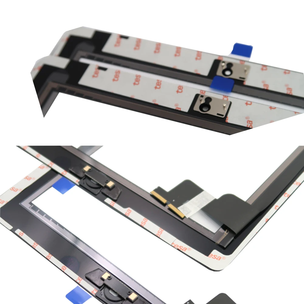 Oem Touch Screen Digitizer With 3m Glue Bezel Frame For Ipad 2 Replace