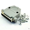 D-SUB /DB25 Male Female 25 core needle with shell Plastic Cover Housing Hood