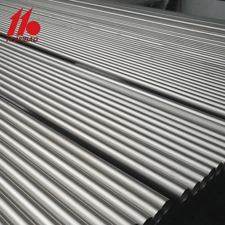 
High Quality Titanium Tubes Seamless Titanium Pipes Grade1 2 3 7 9 12 For Heat Exchanger 