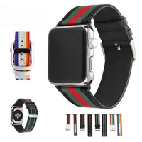 

For Apple Watch iWatch 38mm 42mm 40mm 44mm Nylon Band Watch Strap