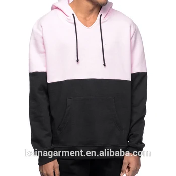 two tone hoodie mens