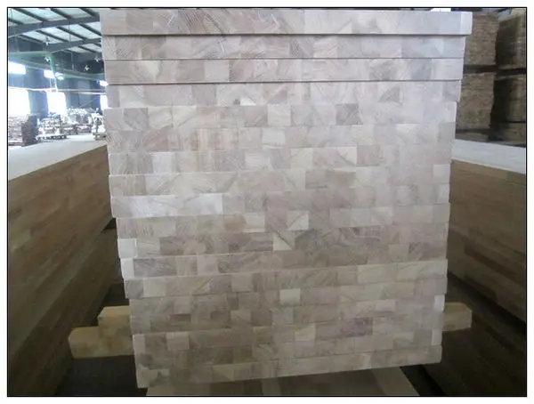 solid wood worktop with finger jointed