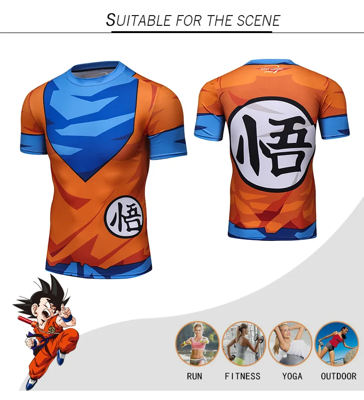 Dragon Ball Z T Shirts Men S Funny Anime T Shirts 3d Printing Super Saiyan Yoga Wear Buy Dragon Ball Yoga Funny Anime T Shirts Printing Anime Vest