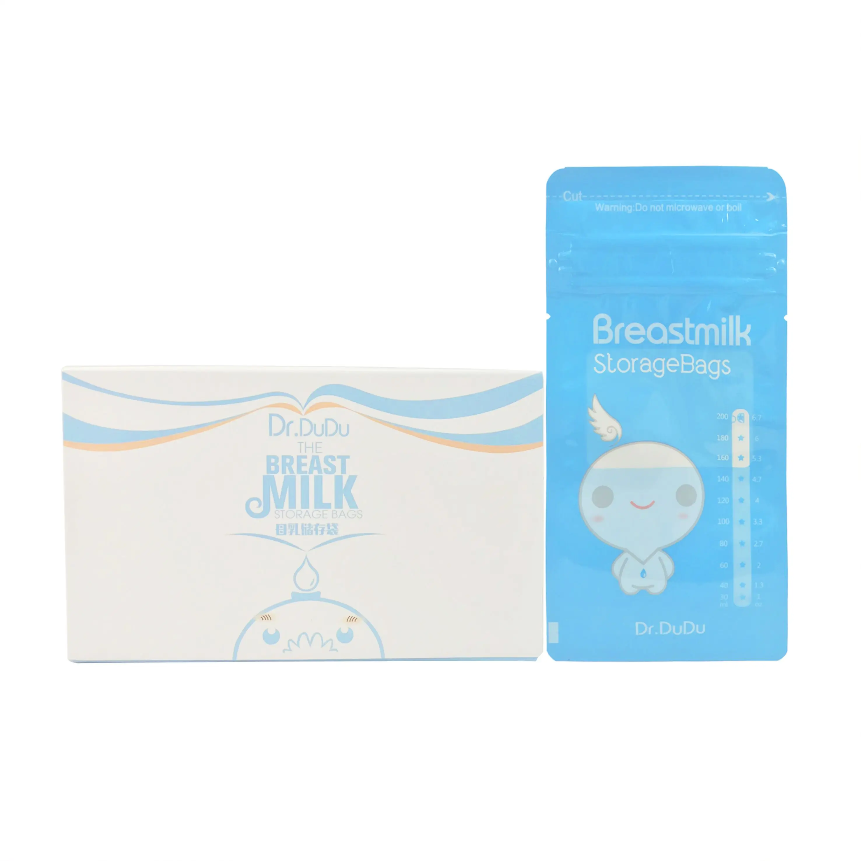 

Dr.DuDu Breast Milk Storage Bags - 120 Pack - SKU# DD01120