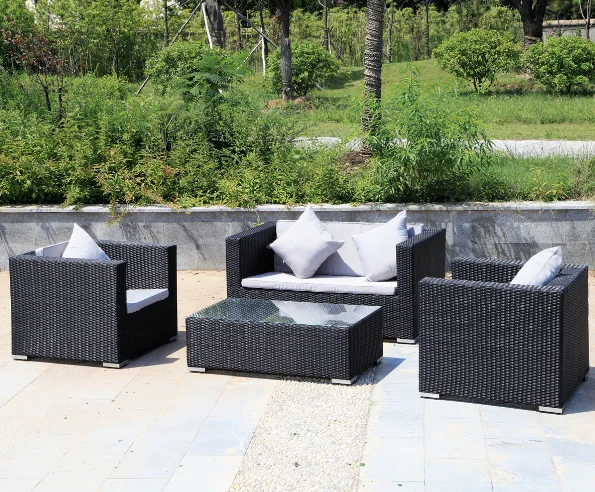 Best Classic Design Rattan Patio Furniture Garden Sofa Set