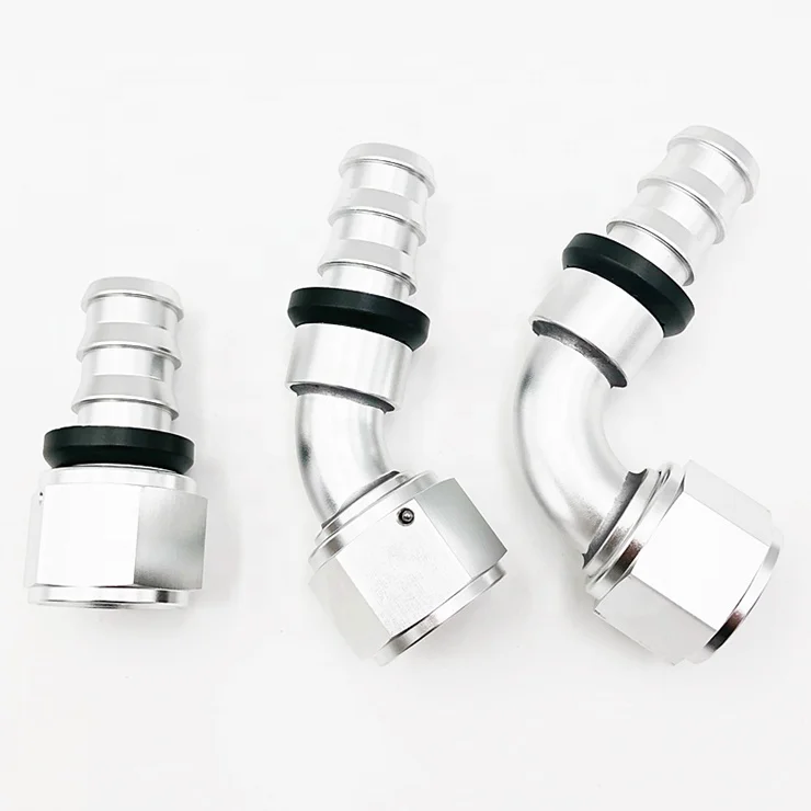 Free Sample Premium Push-on AN4 AN6 AN8 Hose Ends Fittings Aluminum an Hose Fittings