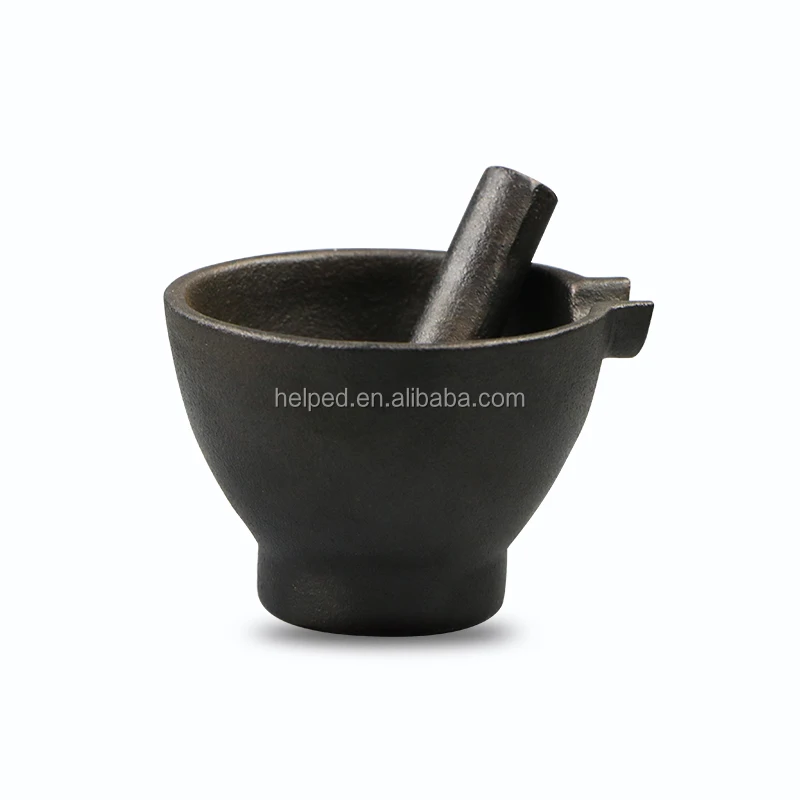 

Fashion cast iron mortar and pestle set