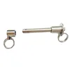 stainless steel self locking ring handle ball lock pin with nut