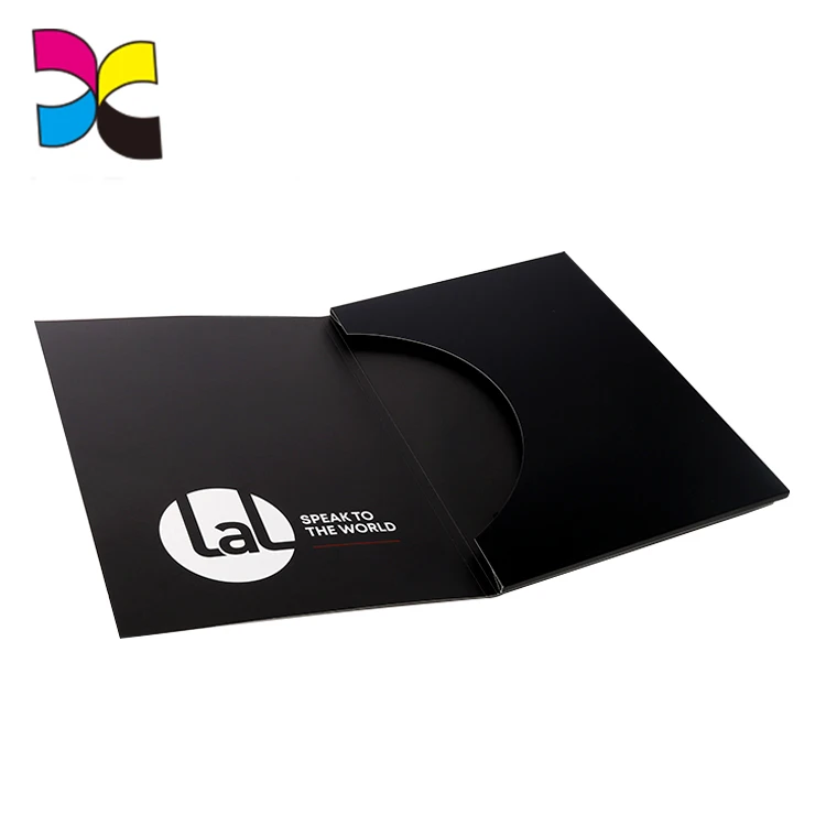
Silkscreen elegant printing business folder 
