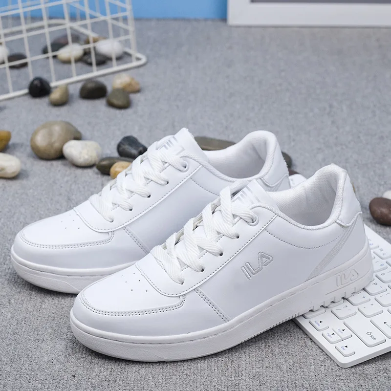 Pu Leather Shoes Women Casual Sport Tennis Shoes And Sneakers Online ...