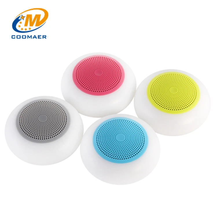 

Promotional Loud Microphone TF Card Led Light Wireless Bluetooth Speaker, Pink;grey;yellow;blue