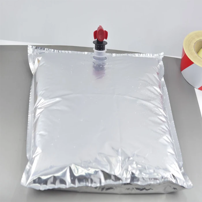 Aluminum Foil Laminated Fill Plastic Aseptic Food Bag In Box With Valve ...