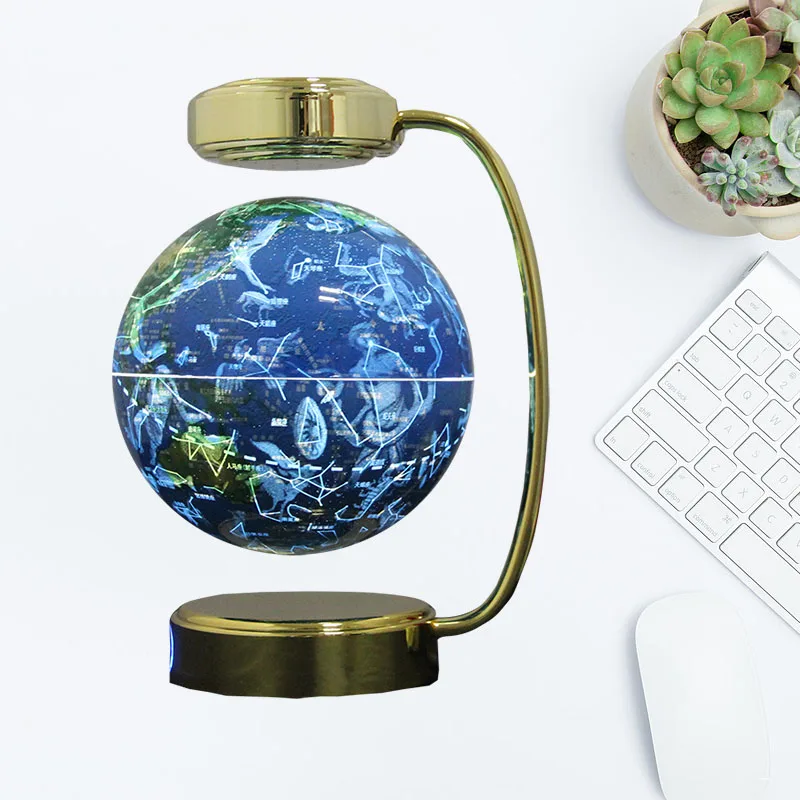 
magnetic floating led Custom design hot sell new educational toys products gadget ideas 2018 unique gift rotating world globe 